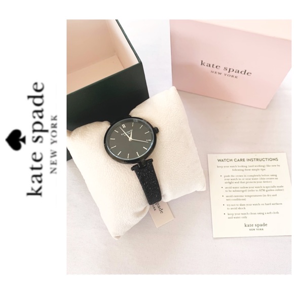 NWT Kate Spade Holland black watch - Picture 4 of 6